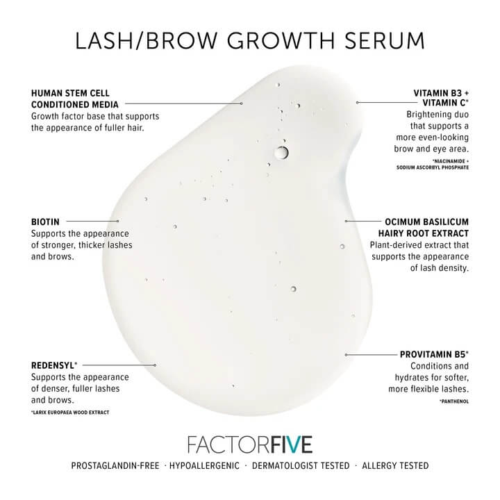 FACTORFIVE-lash-brow-growth-serum-ingredients